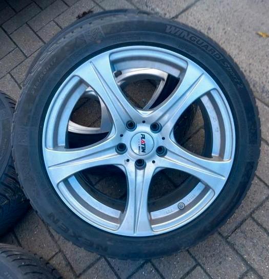 Winterbanden alu velgen Ford Focus IV TPMS 17inch 5&6mm️ ❄️, Auto-onderdelen, Besturing, Ford, Volvo, Gebruikt, Ophalen