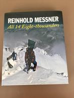 Boek bergen: Reinhold Messner - All 14 Eight-thousanders, Boeken, Ophalen of Verzenden, Reinhold Messner, Zo goed als nieuw