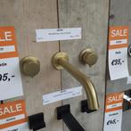 WEG=WEG, Inbouwkraan wastafel, Geborsteld goud, Fastin, Ophalen of Verzenden, Nieuw