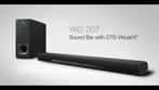 Yamaha-soundbar DTSX Bluetooth 4K, Ophalen, Met externe subwoofer, Zo goed als nieuw