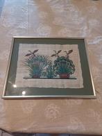 Cadre papyrus  avec certificat  de garantie, Enlèvement ou Envoi