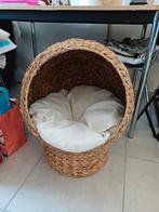 Rieten kattenmand, Dieren en Toebehoren, Kattenmanden, Ophalen, Zo goed als nieuw, Riet