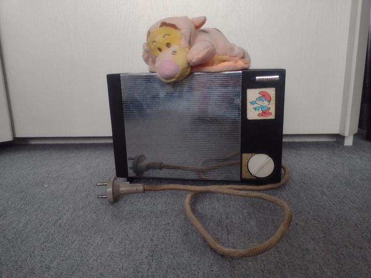 VINTAGE ! Grille-pain Philips MADE IN BELGIUM, Elektronische apparatuur, Broodroosters, Gebruikt, Ophalen of Verzenden