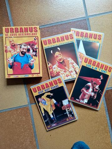 656) 4 dvd box Urbanus beschikbaar voor biedingen