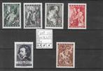 België 647/52 Rode kruis Antoon Van Dyck **, Postzegels en Munten, Frankeerzegel, Ophalen of Verzenden, Zonder stempel, Postfris