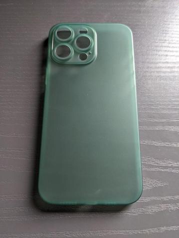 Bescherming voor iPhone 14 Pro Max, hoesje + gehard glas 