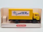 camion postal Mercedes box truck - Wiking 1/87, Hobby & Loisirs créatifs, Voitures miniatures | 1:87, Comme neuf, Envoi, Bus ou Camion