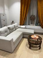 Canapé convertible beige, Trois personnes, Banc d'angle, Comme neuf, Enlèvement