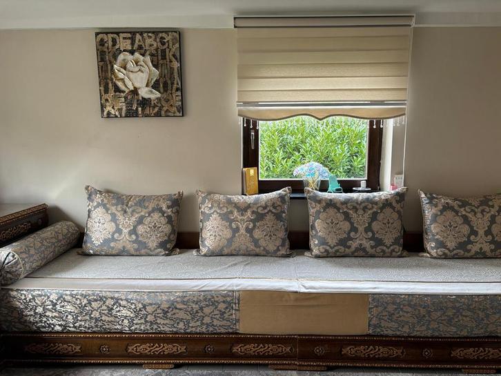 Superbe salon marocain à vendre – état impeccable !, Maison & Meubles, Canapés | Coins salons complets, Comme neuf, Enlèvement