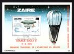 ZAIRE BL59 MNH 1985 - 60e verjaardag Sabena verbinding, Postzegels en Munten, Ophalen of Verzenden, Postfris, Postfris