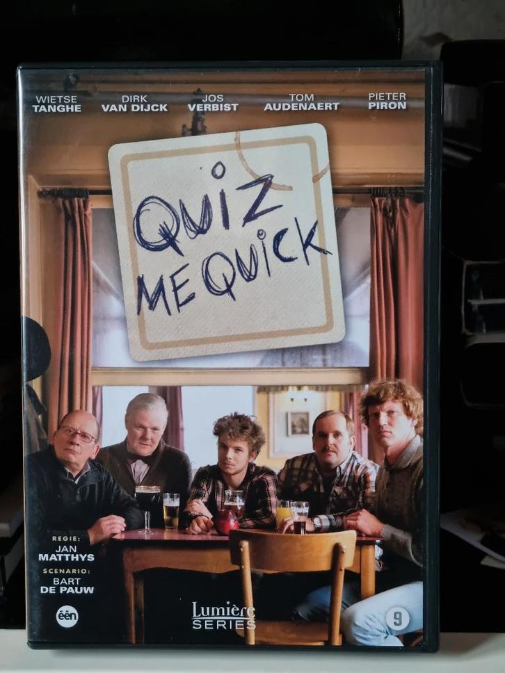 Quiz me Quick, Dirk Van Dijck, Tom Audenaert, Wietse Tanghe, Cd's en Dvd's, Dvd's | Nederlandstalig, Zo goed als nieuw, Boxset