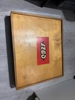 Oude vintage houten lego koffer met lego, Ophalen of Verzenden, Zo goed als nieuw, Lego