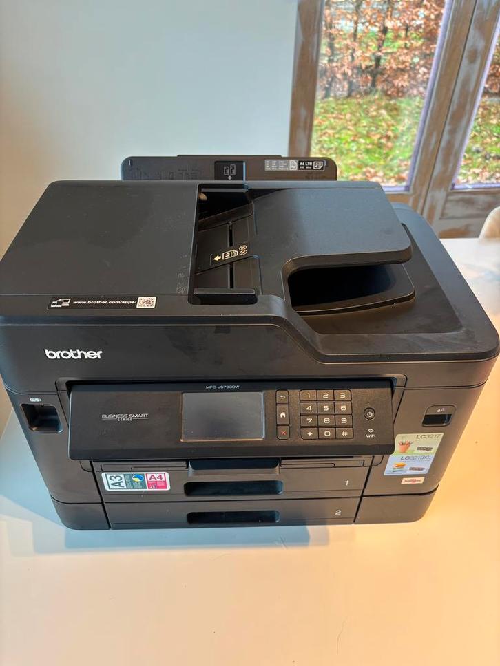 Brother MFC-J5730DW inkjet printer imprimante, Computers en Software, Printers, Zo goed als nieuw, Printer, Scannen, Ophalen