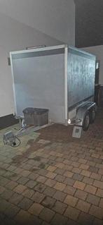 Gesloten remork 2m40 lang 1m50 breed 1m50 hoog, Ophalen, Zo goed als nieuw
