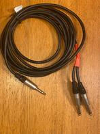 Câble Jack stereo/ double Jack mono 480 cm (Lot Nr 33), Musique & Instruments, Utilisé, Enlèvement ou Envoi