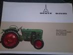 TRACTOR FOLDERS DEUTZ D2505 - D3005 - D4005, Ophalen of Verzenden, Zo goed als nieuw, Algemeen