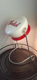 Grolsch vintage tafellamp in goede en werkende staat, Moins de 50 cm, Enlèvement ou Envoi, Vintage, Synthétique