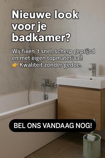 Badkamerrenovatie op maat – Alles onder één dak beschikbaar voor biedingen