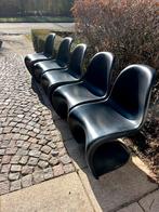 S design chair 5 stoelen zwart, Huis en Inrichting, Ophalen, Zwart