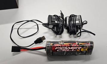 Traxxas power cell batterij met 2 laders beschikbaar voor biedingen