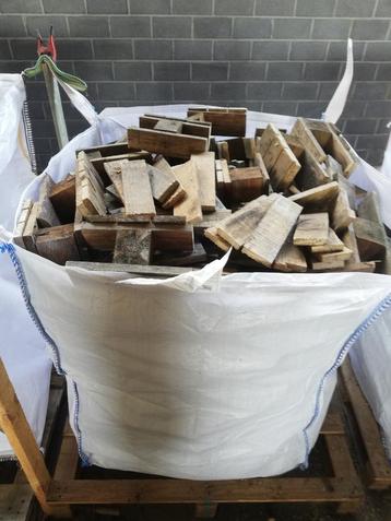 BIG BAG Droog brandhout gezaagde paletten. beschikbaar voor biedingen