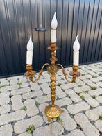 Antieke kandelaar 65cm, Ophalen, Koper of Brons