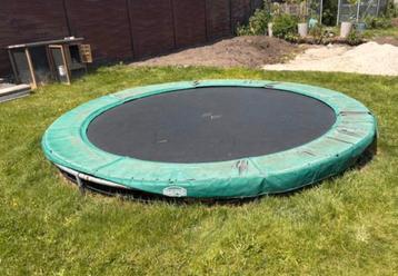 Trampoline BERG 330 inbouw, Enlèvement, Utilisé