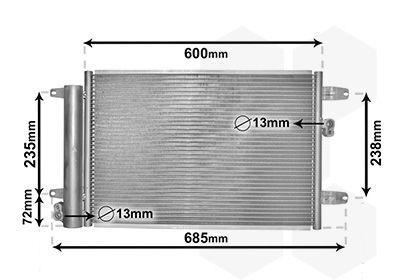 AIRCO RADIATEUR Sharan (7M8 / M9 / M6) (58005183), Auto-onderdelen, Airco en Verwarming, Volkswagen, Gebruikt