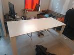 TABLE RECTANGULAIRE FOUR MÉTAL BLANC / 190 X 79 CM - KARTELL, 50 tot 100 cm, Metaal, 150 tot 200 cm, Rechthoekig
