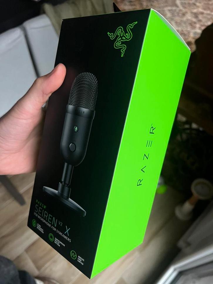 Micro Razer Seiren V2 X, Informatique & Logiciels, Casques micro, Neuf, Enlèvement ou Envoi