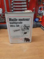 ancien bidon huile vide mammouth 20w50, Envoi, Utilisé, Autres types