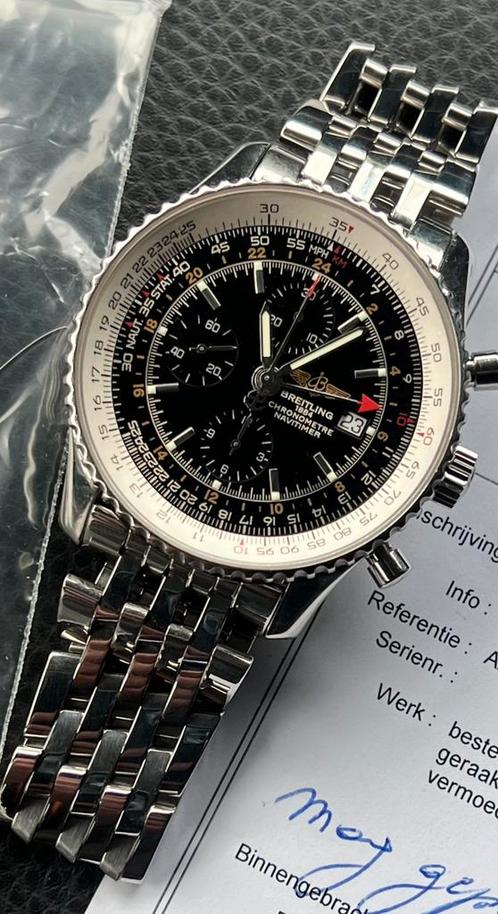 Breitling Navitimer, Handtassen en Accessoires, Horloges | Heren, Zo goed als nieuw, Breitling, Ophalen