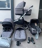 Thule sleek Kinderwagen Grey Melange +Maxi Cosi +isofix, Kinderen en Baby's, Ophalen, Zo goed als nieuw, Kinderwagen
