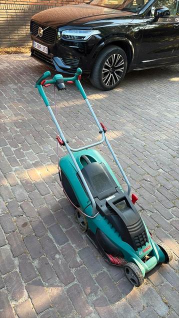 Bosch elektrische grasmaaier, Tuin en Terras, Ophalen, Gebruikt, Elektrische grasmaaier