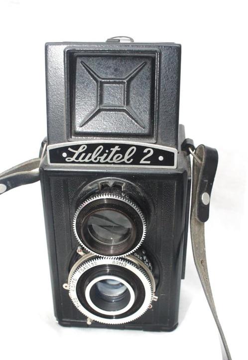 LUBITEL 2, middelgroot formaat, Audio, Tv en Foto, Fotocamera's Analoog, Gebruikt, Spiegelreflex, Overige Merken, Ophalen of Verzenden