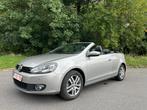 Volkswagen Golf 1.4 TSI Cabrio 2014, Auto's, Zwart, 4 cilinders, Cabriolet, Leder