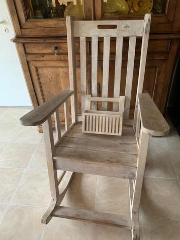 fauteuil à bascule - rocking chair & porte-courrier assorti, Enlèvement