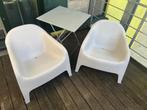 IKEA SKARPÖ tuinstoel beige 2x, Tuin en Terras, Ophalen, Zo goed als nieuw, Kunststof