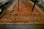 groot vintage tapijt met warme diepe kleuren, 200 cm of meer, Crème, 200 cm of meer, Gebruikt