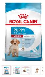 Royal Canin puppy medium 12kg - 3 stuks, Ophalen, Hond
