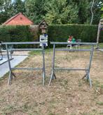 2 gegalvaniseerde metserschragen, Doe-het-zelf en Bouw, Steigers, Ophalen, Zo goed als nieuw