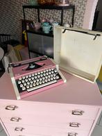 Vintage roze UNIS TBM De Luxe typemachine, Zo goed als nieuw, Ophalen