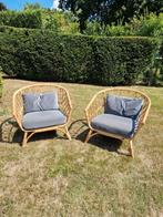 Paire de fauteuil avec coussins Ikea Stockholm 2017, Ophalen, Gebruikt