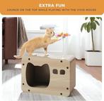 Krabpaal voor katten | kattenhuis | met veermuis | Nieuw, Dieren en Toebehoren, -, Verzenden, -, Nieuw