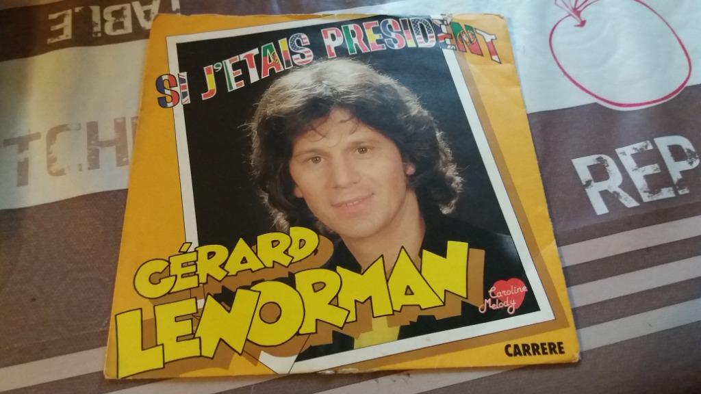Disque vinyl 45 tours gerard lenorman Si J'étais Président, CD & DVD, Vinyles | Pop, Comme neuf, Enlèvement ou Envoi