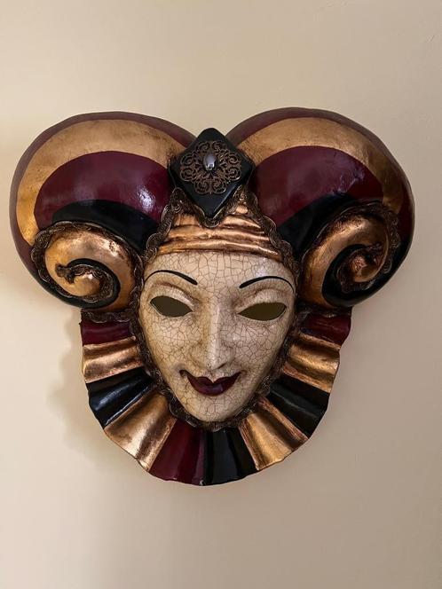 Echt Venetië Marega Renzo masker, Antiek en Kunst, Curiosa en Brocante, Verzenden