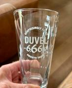Duvel 666 glazen van 0,33 cl. Nieuw.!, Verzamelen, Ophalen, Nieuw, Duvel