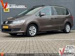 Volkswagen Sharan 1.4 TSI Highline 7 Persoons | Pano | Clima, Auto's, Volkswagen, 167 g/km, Monovolume, Zwart, Bruin