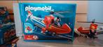 playmobil brandweer helicopter, Kinderen en Baby's, Speelgoed | Playmobil, Ophalen, Zo goed als nieuw, Complete set