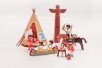 Playmobil Vintage: 3483 - Indianen, Wigwam, Kano, Ophalen of Verzenden, Gebruikt, Complete set